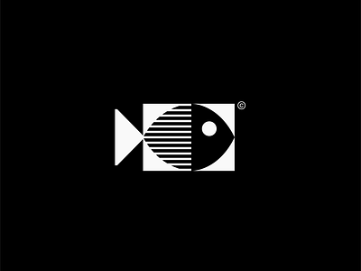 Nufisho Virtual Aquarium Logo Design branding design fish fish aquarium logo logoidentity
