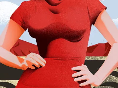 The Red Dress branding brooklyn design graphic design ill illustration rome vector