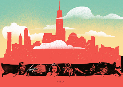 Peter knife/Pedro Navaja america brooklyn design graphic design illustration manhattan new york vector