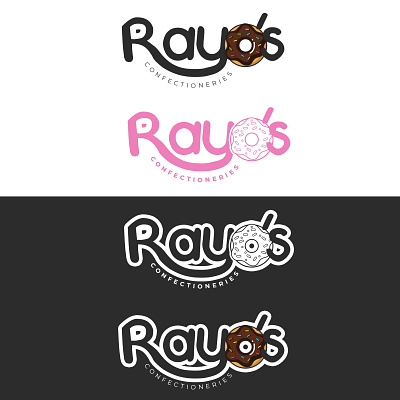 Logo design for Rayo confectioners branding design graphic design illustration logo typography vector