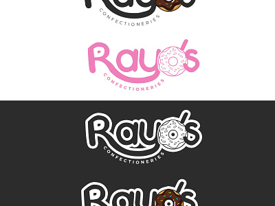 Logo design for Rayo confectioners branding design graphic design illustration logo typography vector