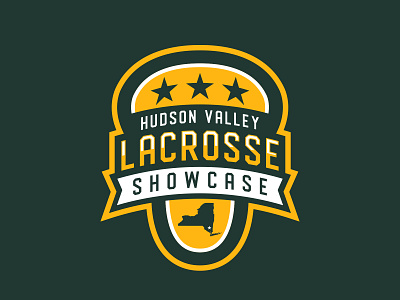 Hudson Valley Lacrosse Showcase Logo brand branding design identity illustration illustrator lacrosse logo sports vector