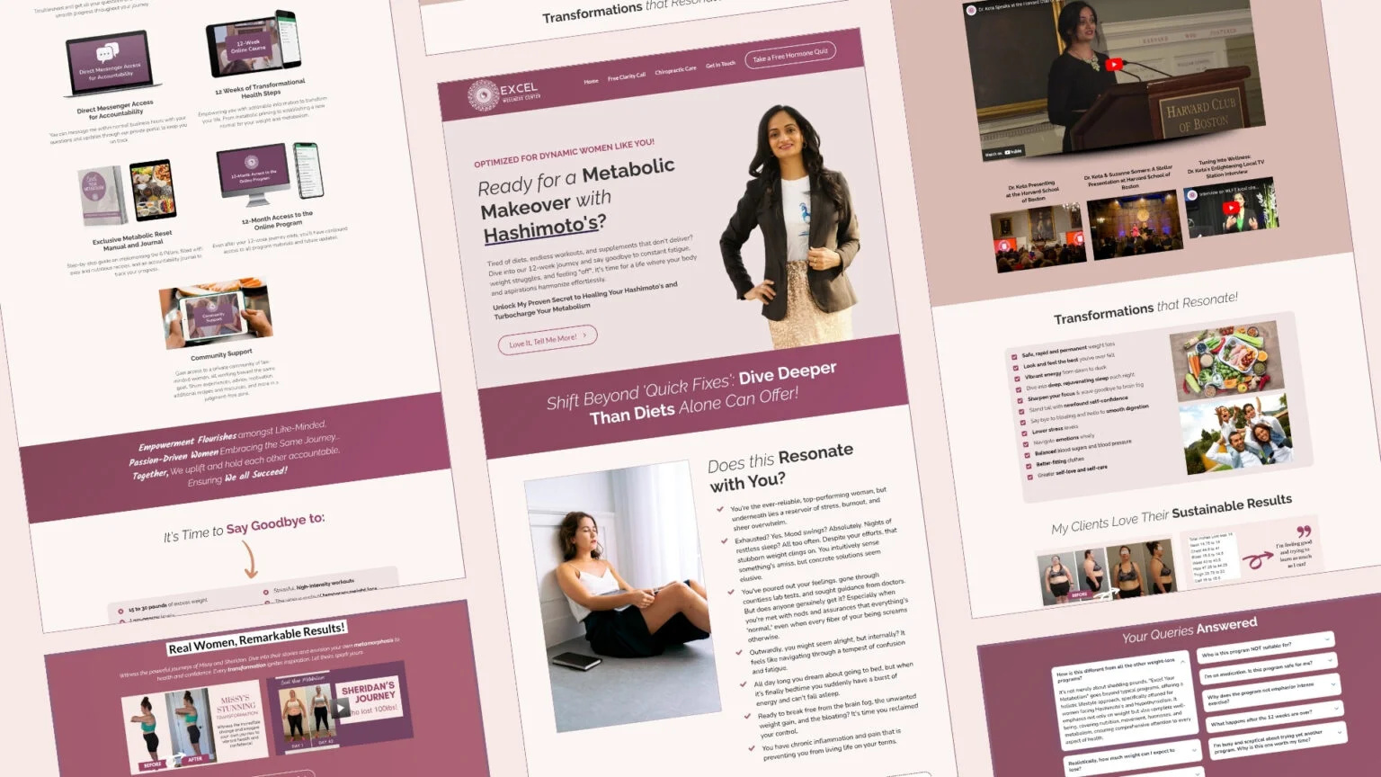 Dr Keta S Web Transformation Unlocked By Heartbeatbuzz On Dribbble