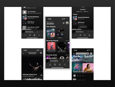 Daily UI 09 : Music Player dailyui dailyui09 figma mobileapp mobileappdesign mobileapps mobileappsdesign music player ui uidesigner uiuxdesigner ux uxdesigner