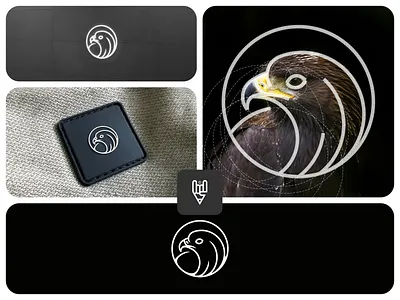 Eagle Logo branding design eagle eagle brand eagle logo golden ratio graphic design grid logo icon line art logo