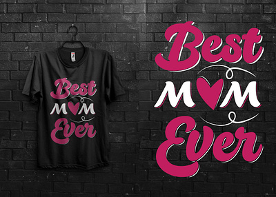 Mother's Day T-Shirt Design design graphic design illustration mom tshirt mothers day t shirt t shirt design vector
