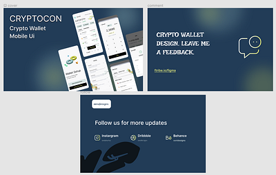 Crypto app wallet design graphic design ui