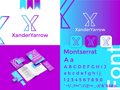 Xander Yarrow modern minimalist logo design branding creative logo design fiverr graphic design illustration logo logo design logo maker minmalist modern xanderyarrow