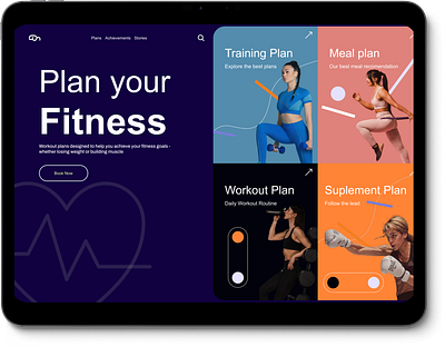 Fitness App Ui Replication branding design graphic design ui ux