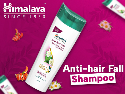 Himalaya shampoo a+ content design. branding graphic design