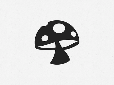 Minimal Mushroom Logo Design dynamic flat fungi fungi logo illustration logo logo design minimal minimal mushroom logo modern mushroom logo mushroom logo design shroom logo symbolic