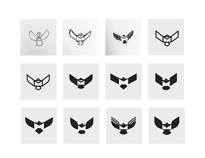 Iteration branding designer iteration logo logodesign logodesigner mark minimal modern process