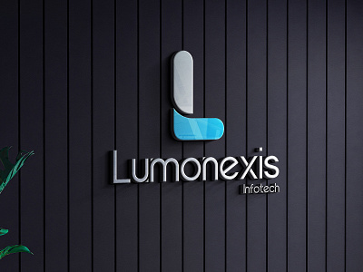 Lumonexis Infotech Logo Design (Sold) branding logo free design logo animation logo design motion logo