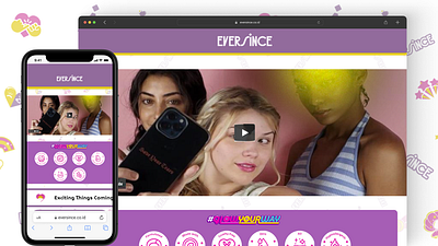 Eversince Website ui
