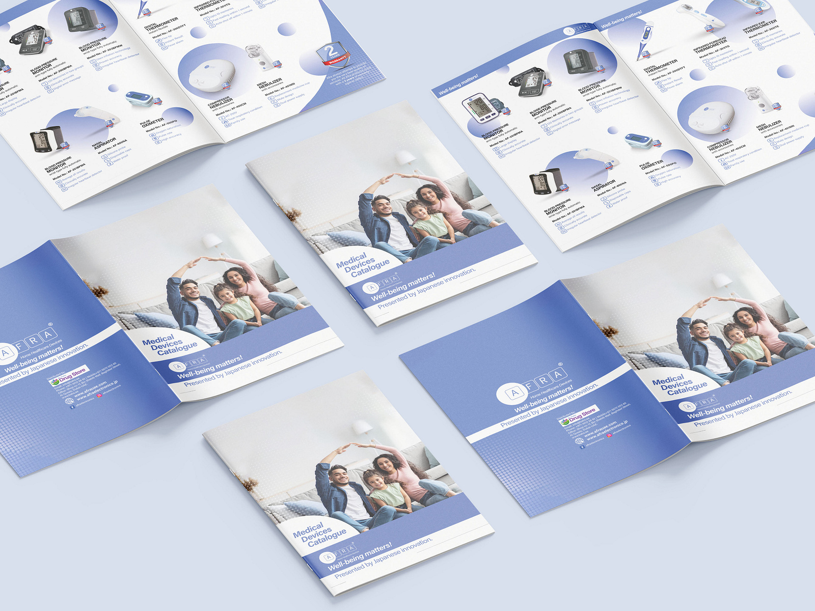 AFRA Home Health Care Catalogue by ArtHive Creations on Dribbble
