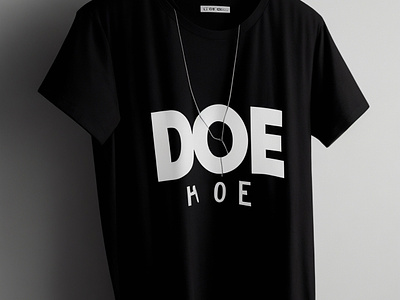 DOE-HOE T-SHIRT DESIGN branding custom t shirts design doe graphic design graphic tee graphics illustration logo mens t shirts new tshirt t shirt t shirt design t shirt design template t shirts tshirts typography tshirt vector