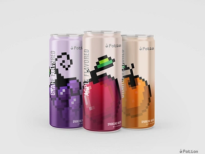 Soda can Design branding can design graphic design label label design packaging packaging design pixel pixel art soda soda can soda can design