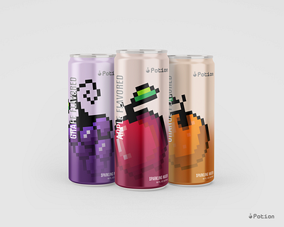 Soda can Design branding can design graphic design label label design packaging packaging design pixel pixel art soda soda can soda can design