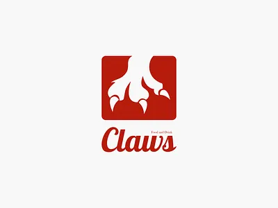 Claws Company Food With Wordmark Logo animation branding company design graphic design logo logotype monogramlogo motion graphics typography vector wordmarklogo