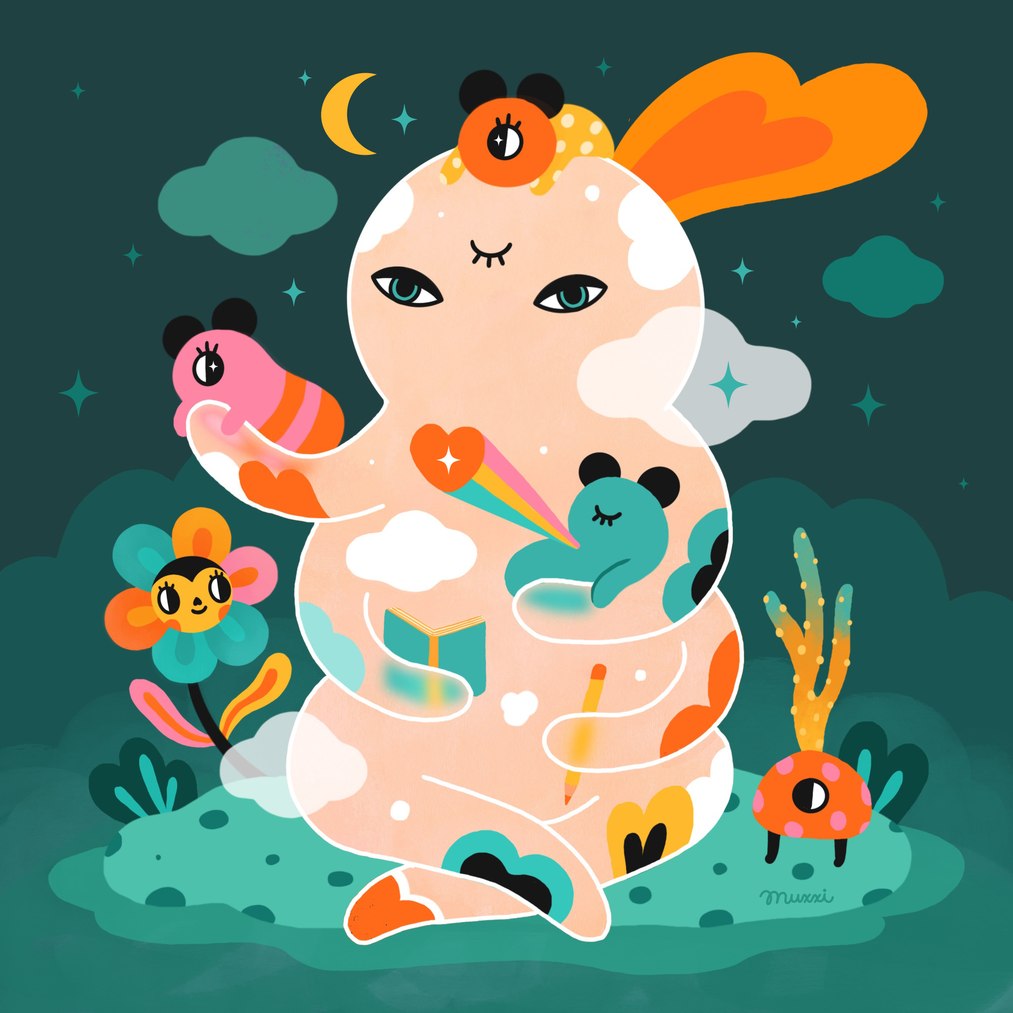 Happy Mother's Day characterdesign colorful digitalart illustration vector