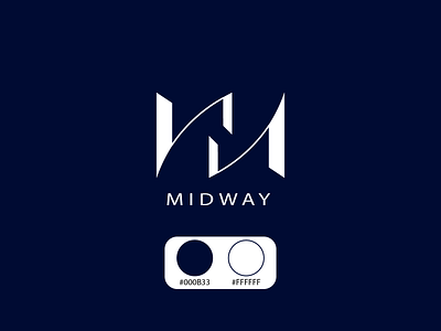 MIDWAY Logo concepts design graphic design logo loho design