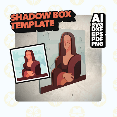 Lemon Star Cut E Store - Etsy animation etsy graphic design mona lisa motion graphics shadow box store template