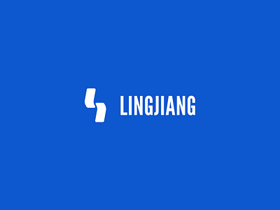 LINGJIANG - LOGO Design brand branding company graphic design high tech logo startup tech