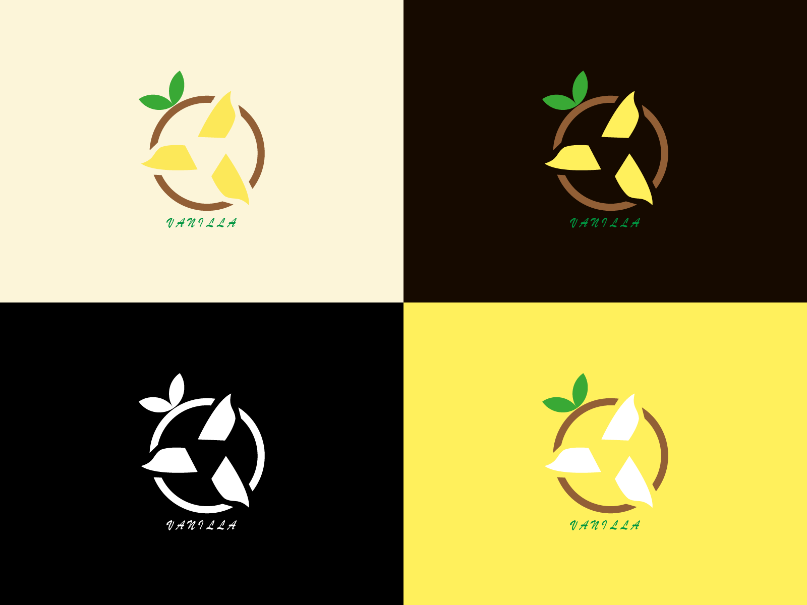 Vanilla Logo concept by Bayu Marsaid on Dribbble