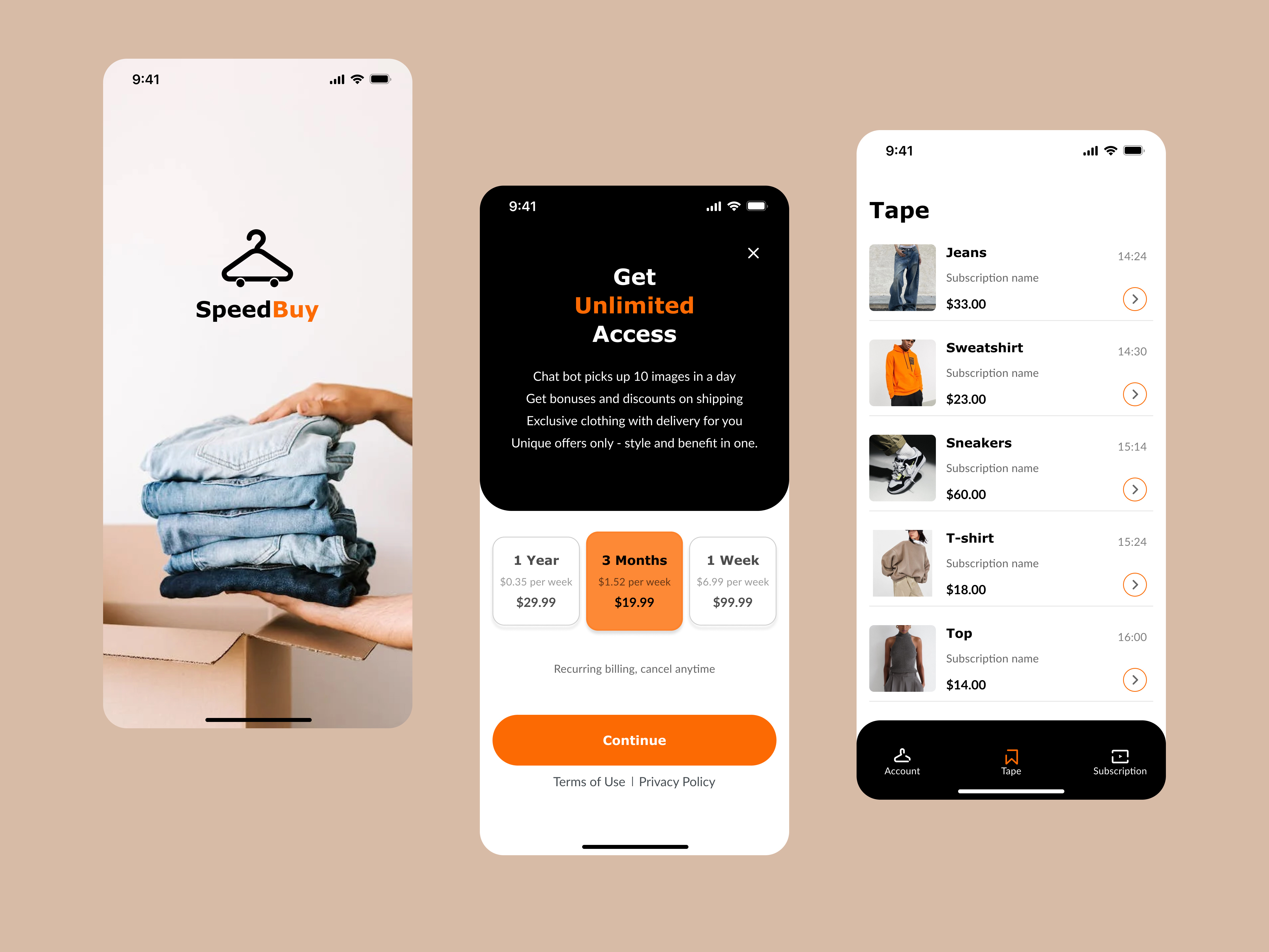 Online Shop App animation app clothing clothing subscription delivery design dribbble dribbblers logo logo design mobile app mobile design shop shopping t shirt ui uidesign