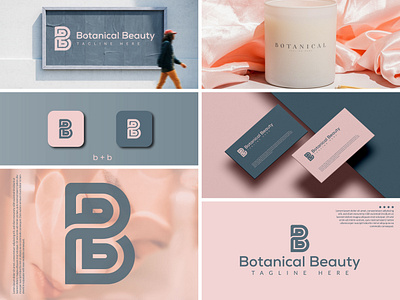 botanical Logo Brand Design 3d branding design graphic design logo vector