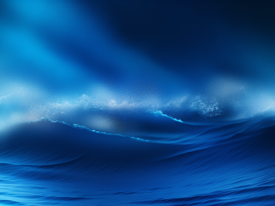 Blue sea 🌊 ai aquatic art blue calm cooling deep fluid hydrating illustration reflective rippling sea serene system transparent water