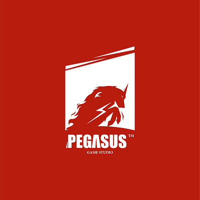 PEGASUS GAME STUDIO animation branding design game gaming graphic design illustration logo logotype monogramlogo pictoriallogo simbol typography ui ux vector