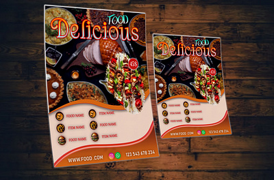 FOOD FLYER DESIGN flyer food floer design food flyer graphic design poster