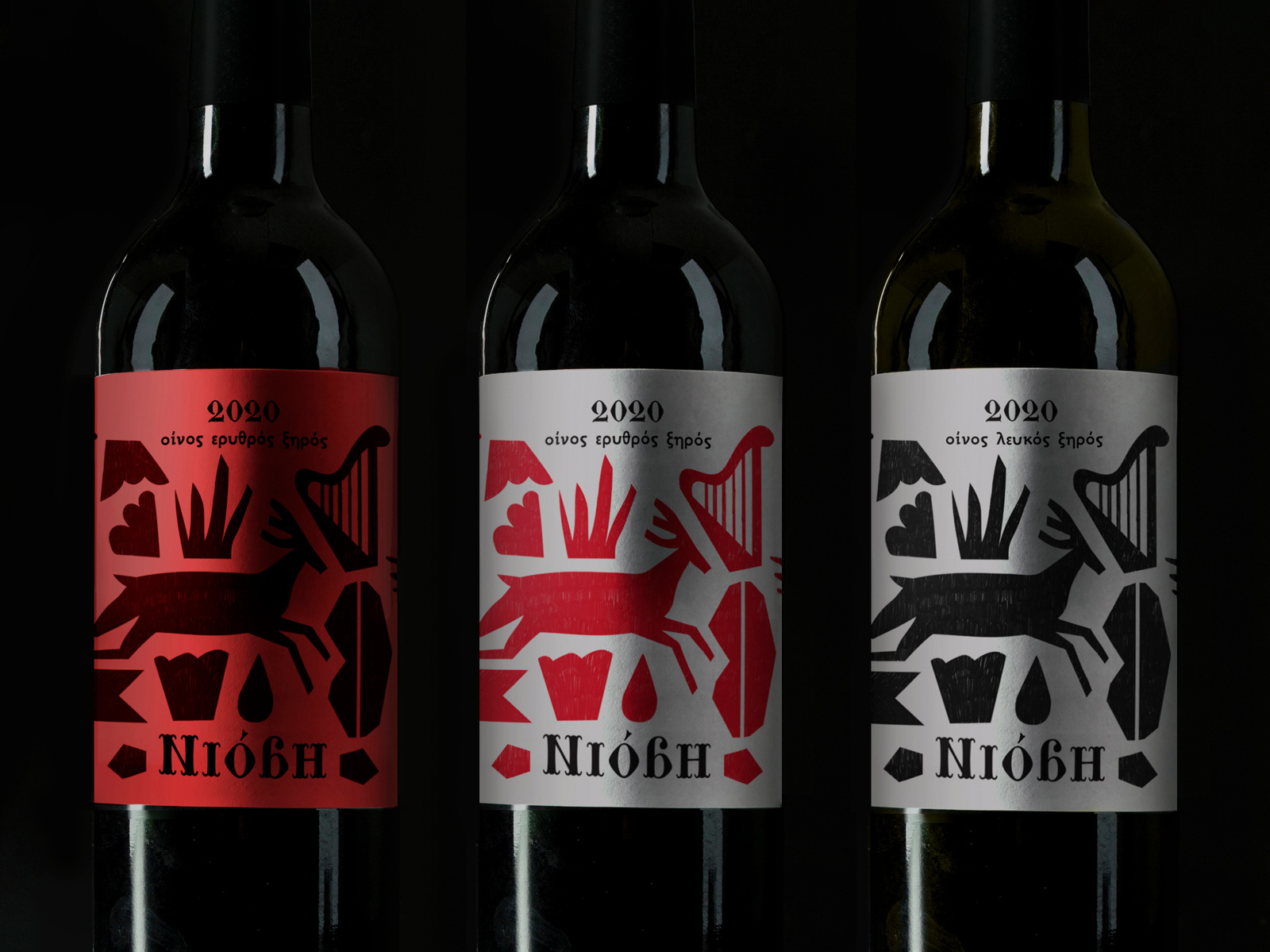 Branding, Label design, Illustration by Eleni Moustaka on Dribbble