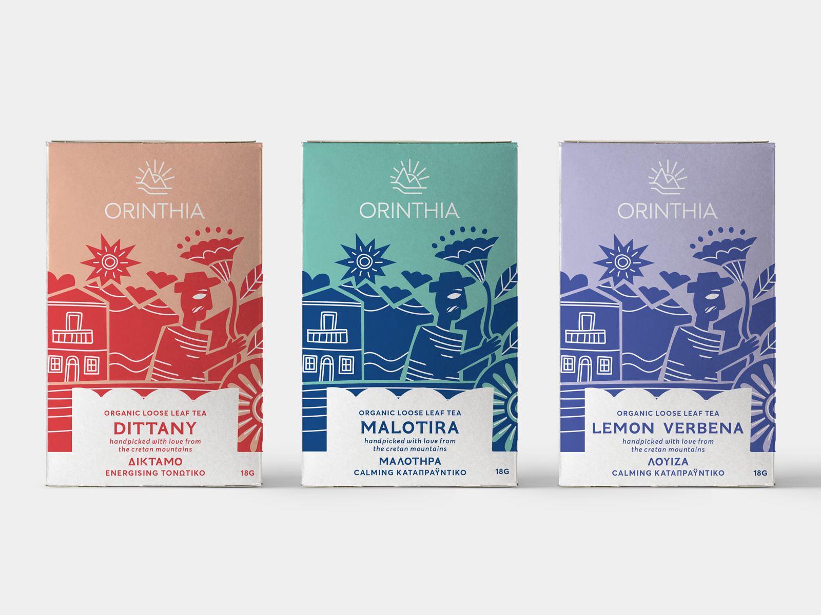 Packaging, Branding, Illustration, Logo by Eleni Moustaka on Dribbble