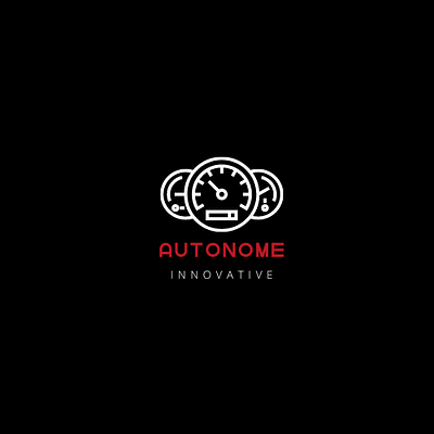Driverless Car Logo car dailylogochallenge digital logo