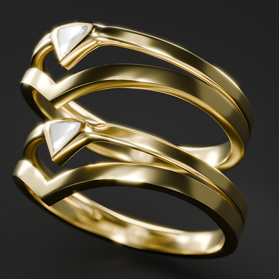 3D ring model 3d 3dmodel blender design graphic design