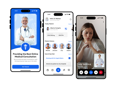 Doctor Appointment App | Medical App app design appointment app design doctor doctor app doctor appointment app medical app medical appointment app mobile app product design ui uiux web design