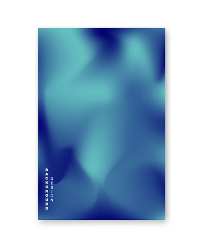 Abstract Gradient Poster Background light blue
