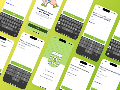 Onboarding Screens 999watt app aviation branding career design login login with email login with mobile onboarding screens screens sign up ui
