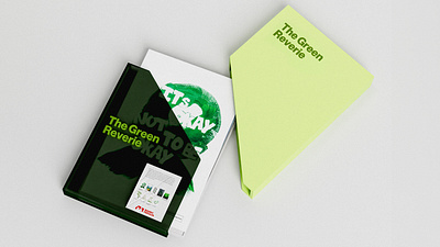 The Green Reverie: Experimental Typography 3d graphic design