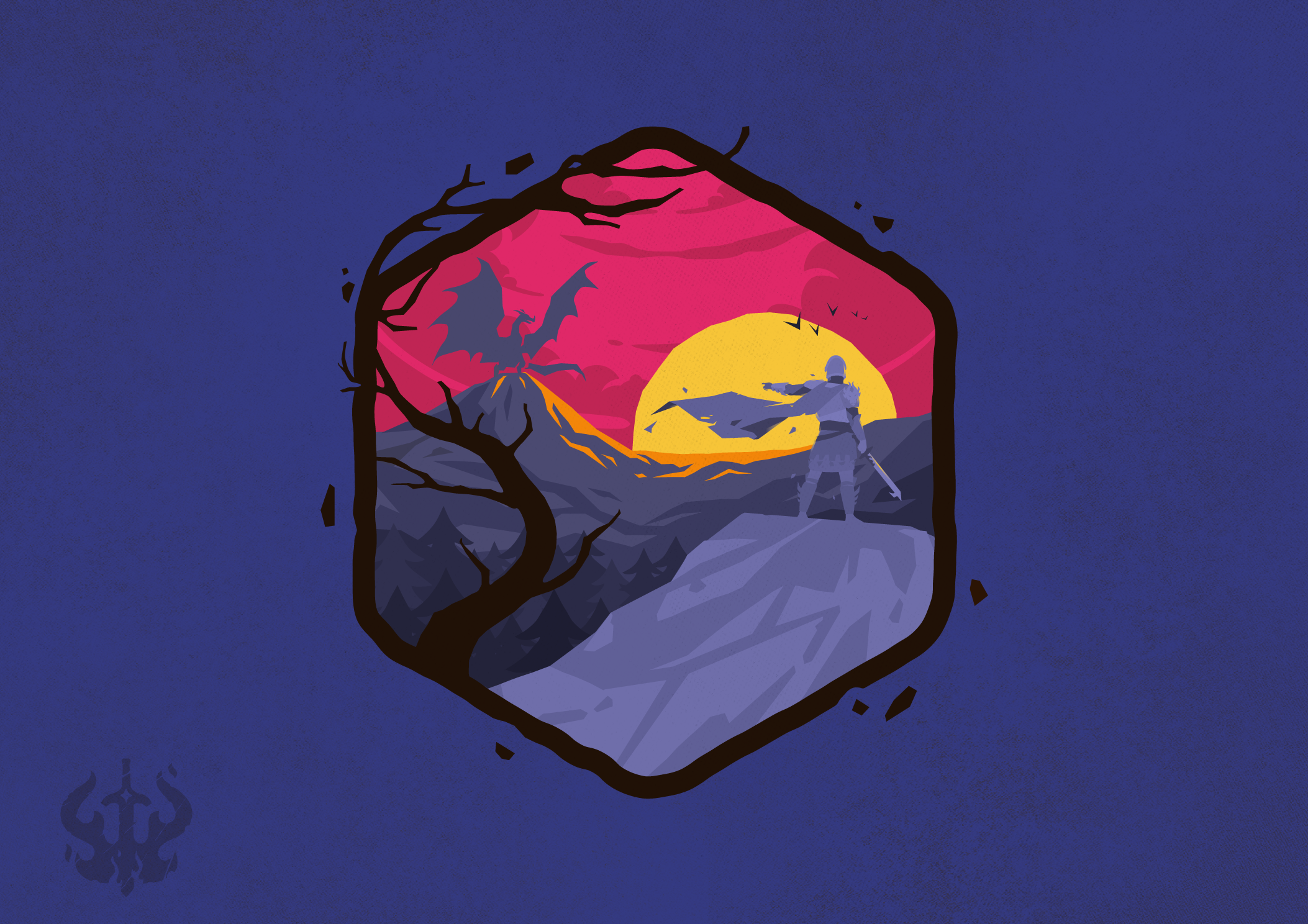 Don't Play with Dragons! art concept dnd dragons fantasy graphic design illustration vector