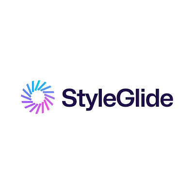StyleGlide Logo branding design graphic design logo typography vector