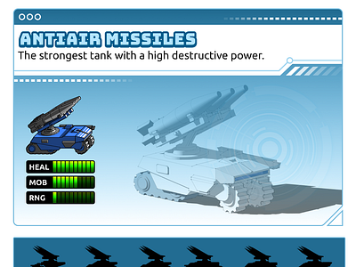 Angels on tanks: Antiair Missiles design process angelsontanks game tank vehicle videogame