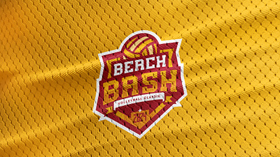 Beach Volleyball Logo 3d animation branding design esportslogo graphic design illustration illustrator logo mockup motion graphics sports ui ux vector volleyball