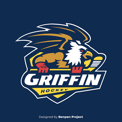 Griffin Sports Logo Team baseball baseball logo bold logo branding design esports gaming griffin hockey hockey logo illustration logos mascot sports logo
