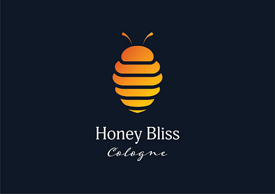 Honey Bliss Cologne Logo Design branding design graphic design illustration logo typography vector