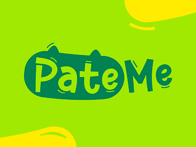 PATE ME | LOGO DESIGN & BRAND IDENTITY branding cat cat food cat food logo cat logo design graphic design illustration logo logos logotype logotypo pet pet shop typography vector