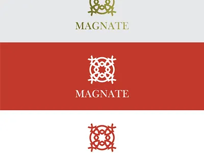 LOGO MAGNATE branding graphic design logo