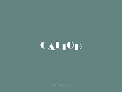 Gallop clothing brand logo & branding design. artwork brand identity branding clothing clothing band logo design graphic design illustration logo logo design logo mark minimalist vector